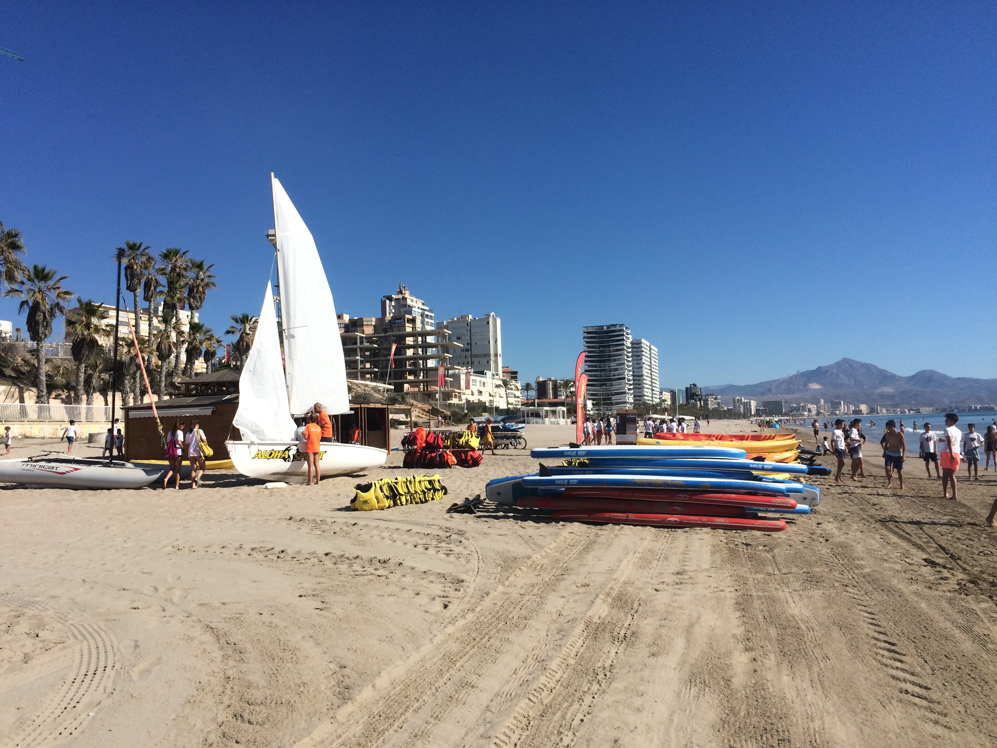 Wassersport Schule und Equipment fußläufig